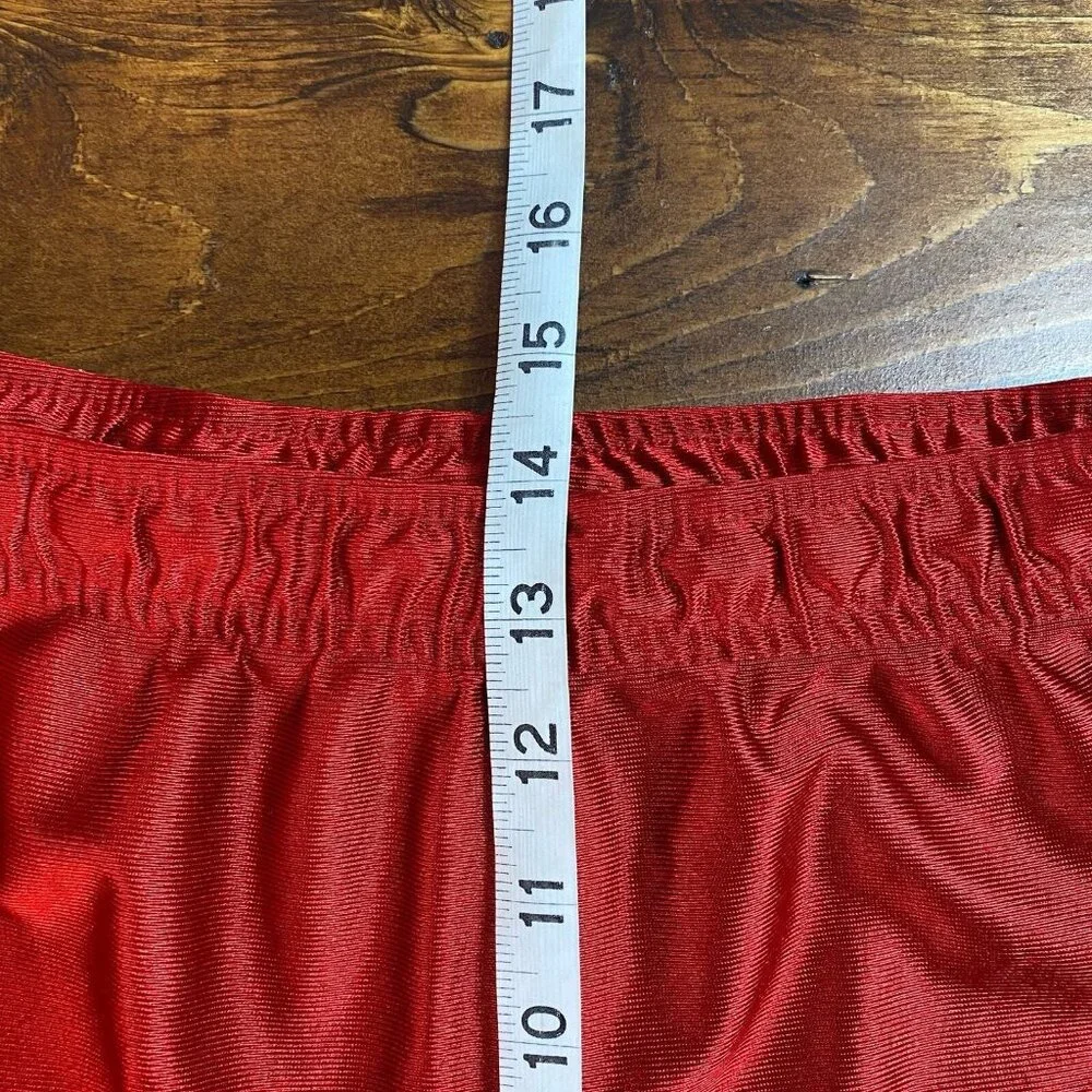 NFL Atlanta Falcons men's red Basketball shorts size XL Athletic 8.5” inseam - Picture 7 of 10